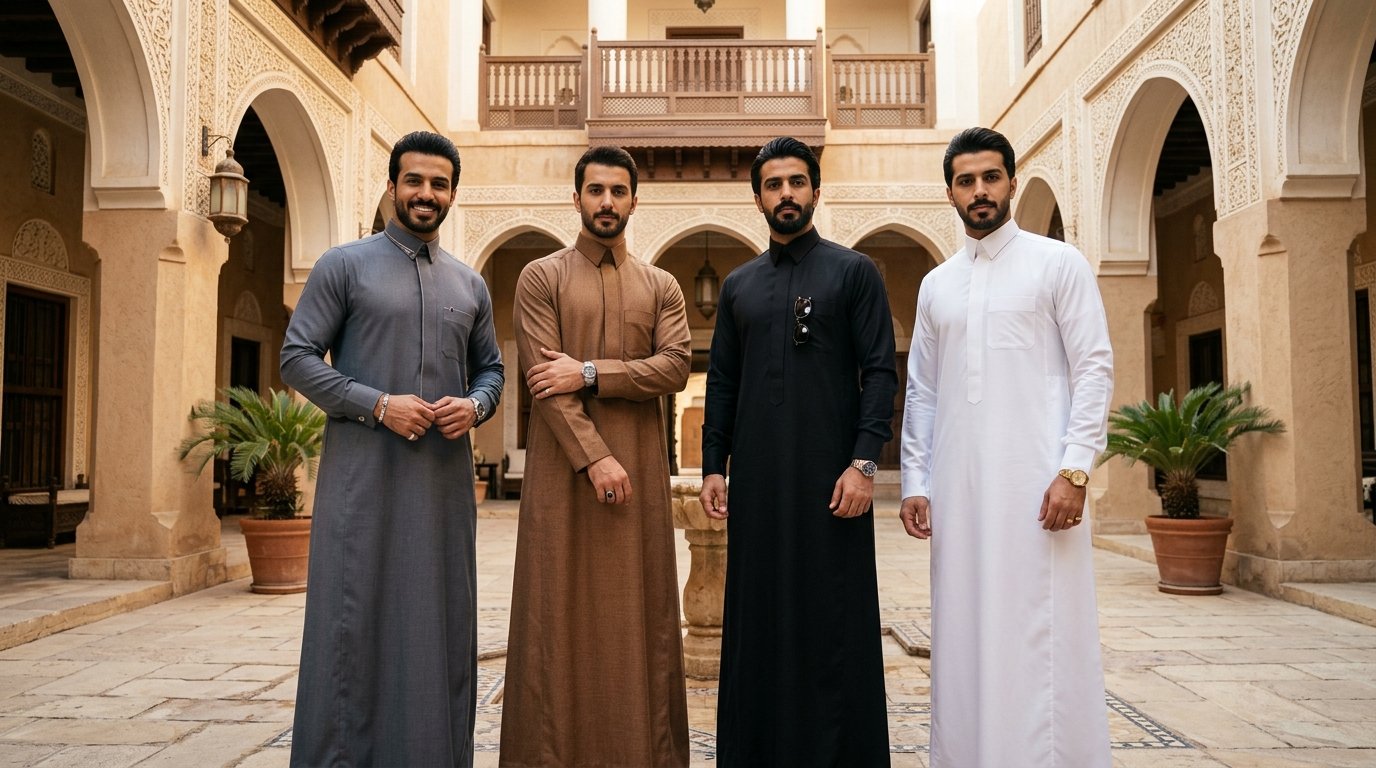 Rehab Al Masi Haute Couture Saudi Menswear Collection